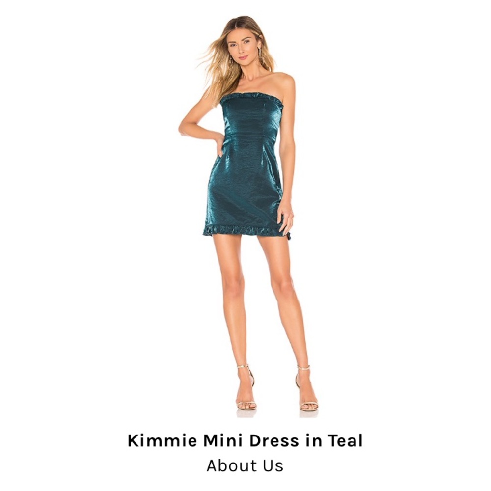 About us  Kimmie mini dress